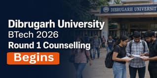 Dibrugarh University Opens BTech 2026 Round 1 Counselling at dibru.ac.in; Check Last Date to Apply